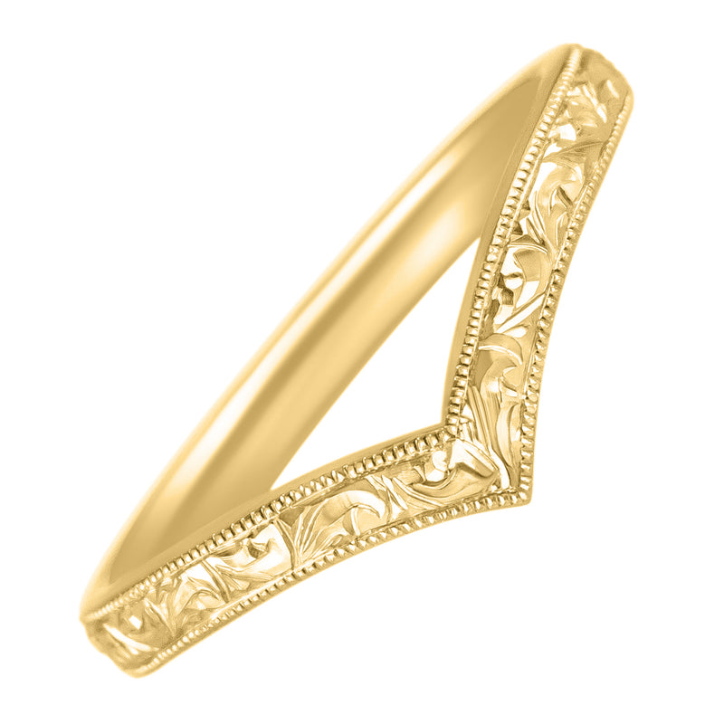 Stylish Bent V Diamond Stackable Ring for Under 30K - Candere by Kalyan  Jewellers